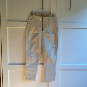 Express beige pants extreme high rise